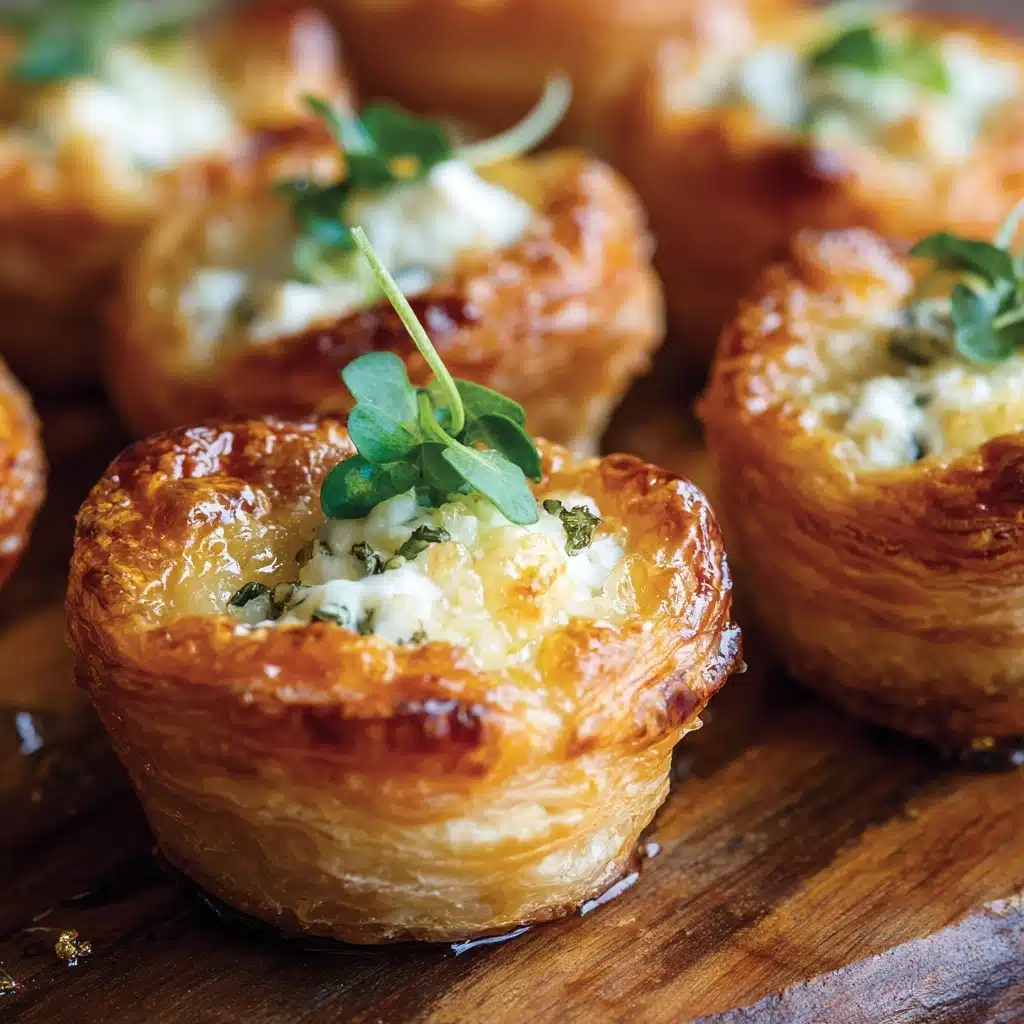 Goat Cheese and Honey Bites Recipe - Recipe Image