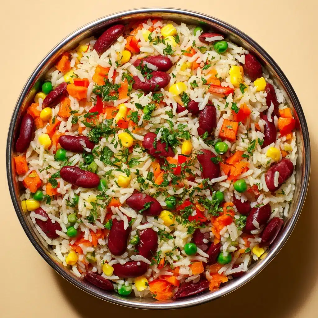 Very Veggie Rice and Beans Recipe - Recipe Image