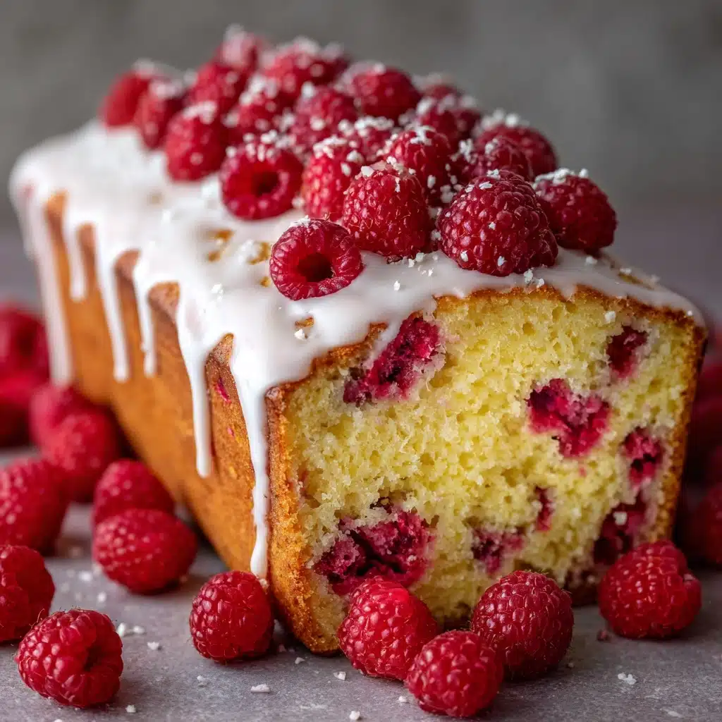 Raspberry Lemon Drizzle Cake Recipe - Recipe Image