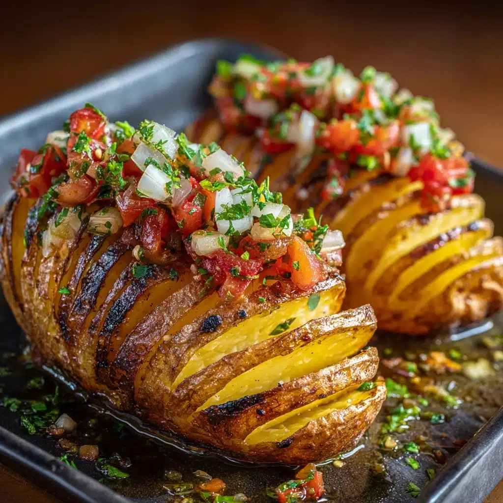 Grilled Baked Potatoes Recipe - Recipe Image