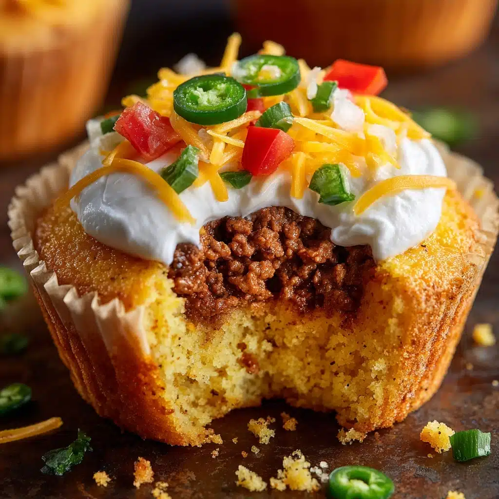 Taco Cupcakes Recipe - Recipe Image