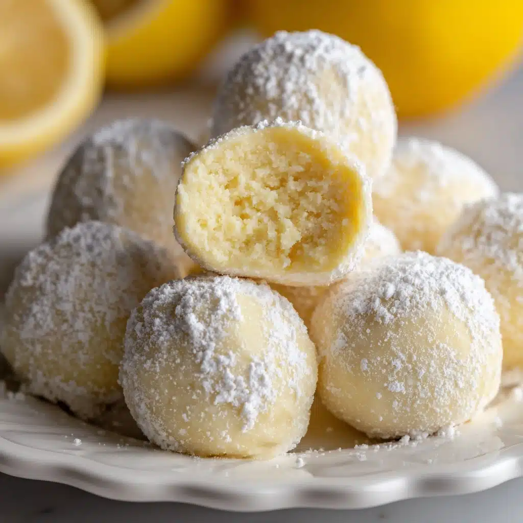 Lemon Truffles Recipe - Recipe Image