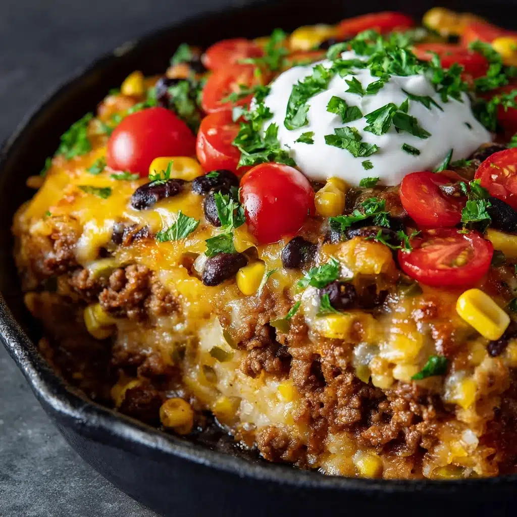 Cornbread Taco Bake Recipe - Recipe Image