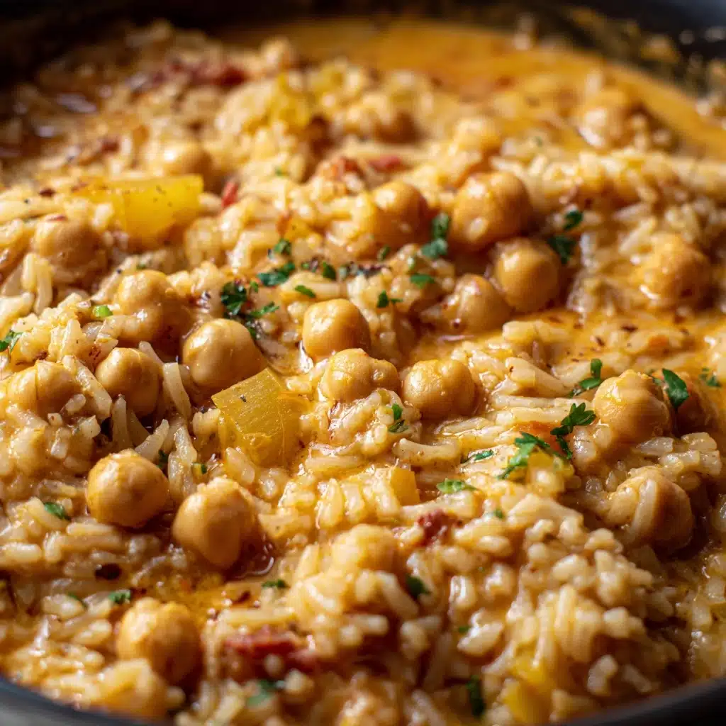 One Pot Chickpea Orzo Recipe - Recipe Image