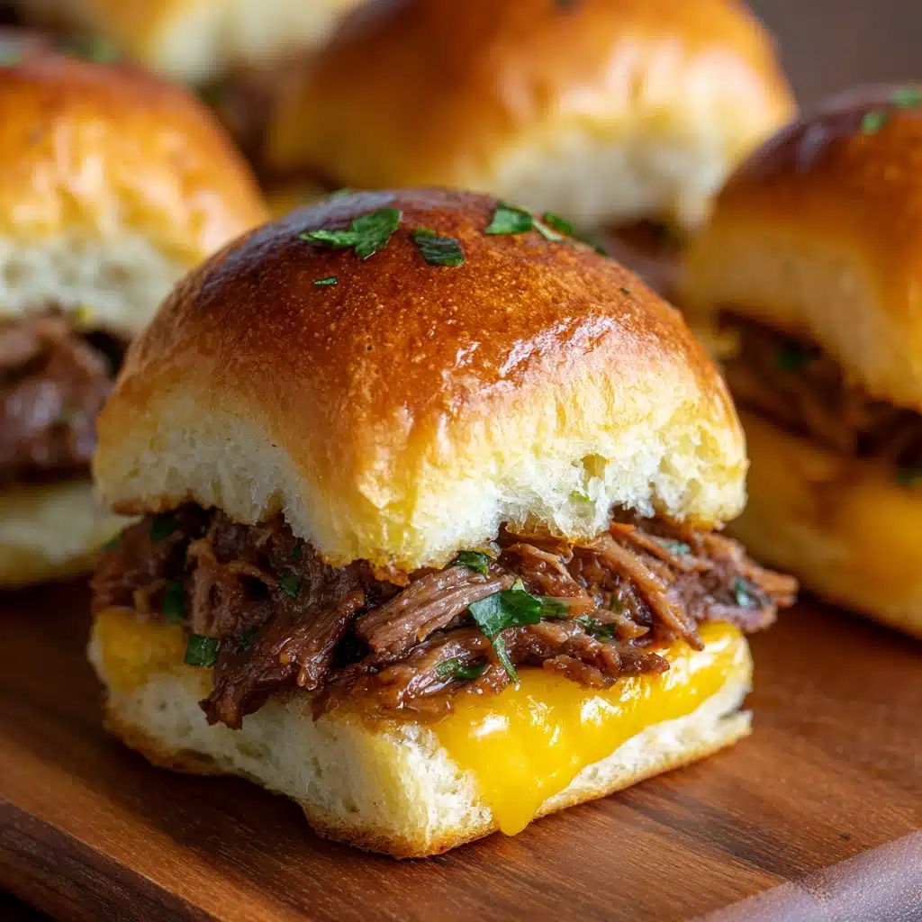 Savory Delight: French Dip Sliders Recipe - Recipe Image