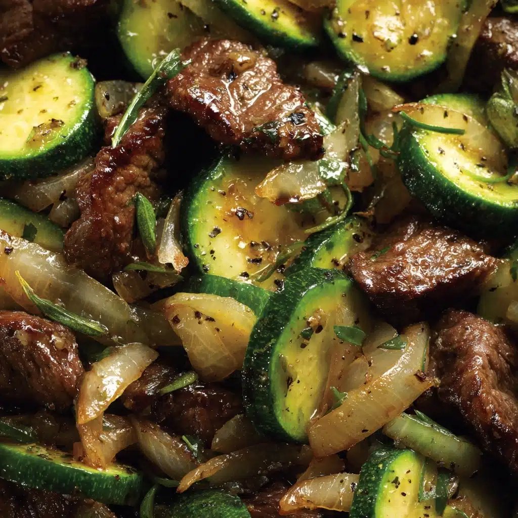 Beef & Zucchini Skillet Recipe - Recipe Image