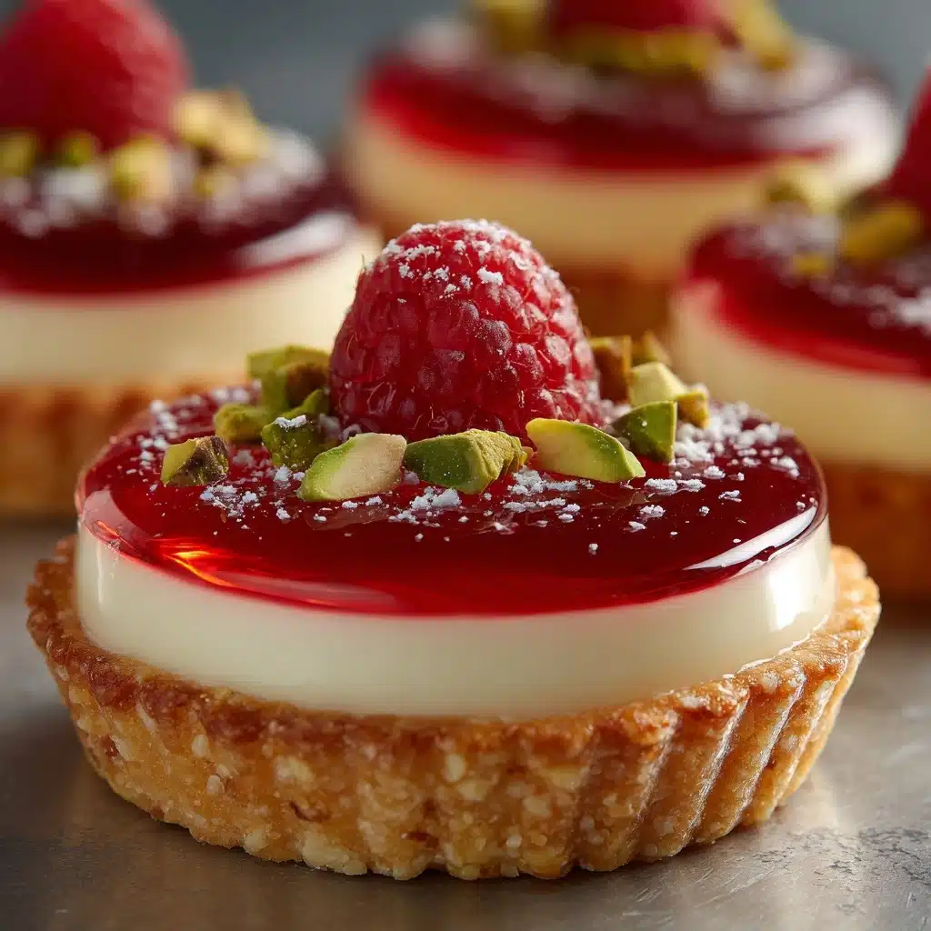 Pistachio Raspberry Tartlets Recipe - Recipe Image