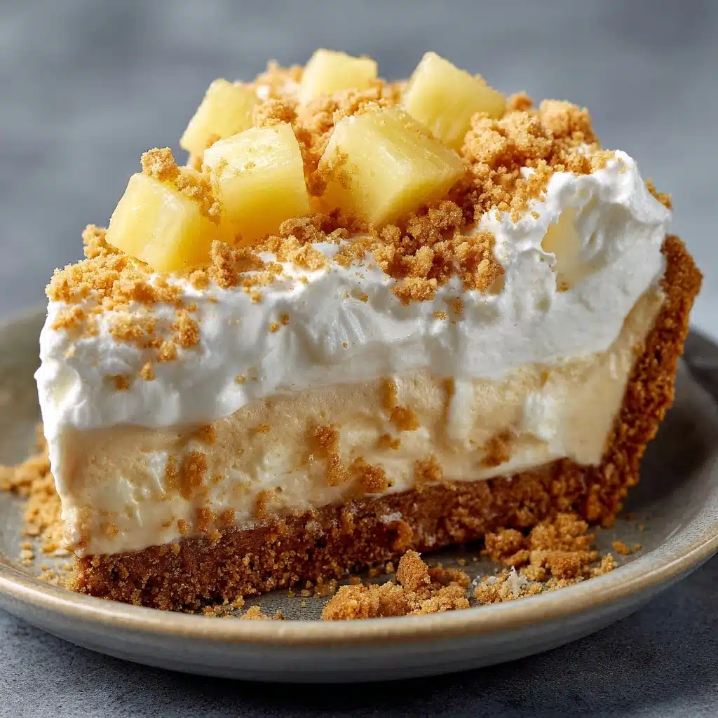 Tropical Pineapple Paradise Pie Recipe - Recipe Image