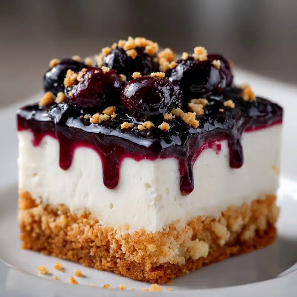 No-Bake Lemon Blueberry Recipe - Recipe Image