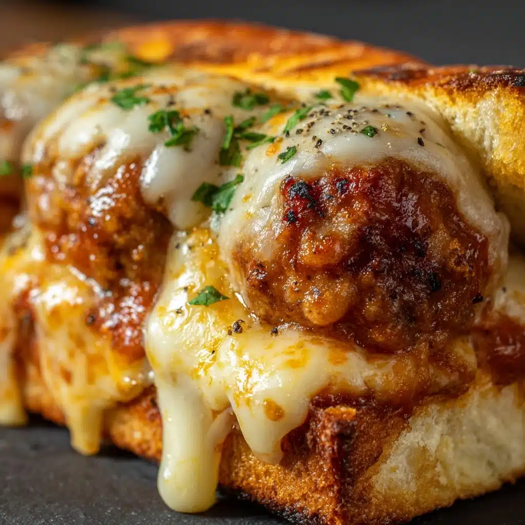 Creamy Meatball Boats Recipe - Recipe Image