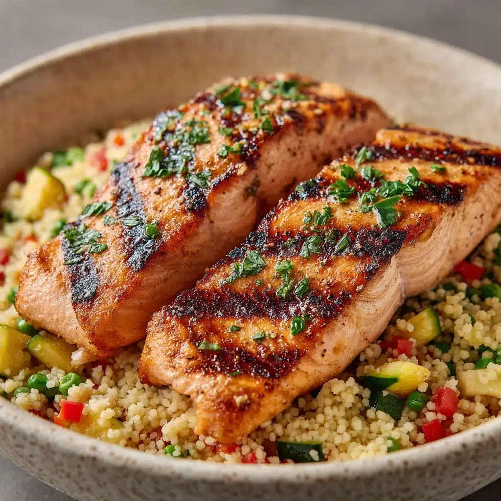 Salmon and Couscous Bowl Recipe - Recipe Image
