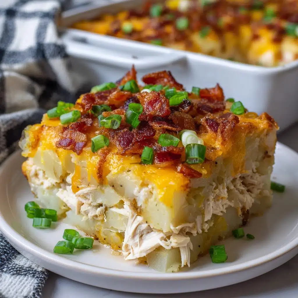 Loaded Potato Ranch Chicken Casserole Recipe - Recipe Image