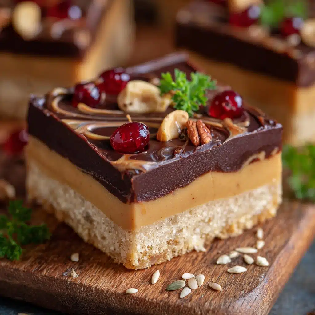No-Bake Peanut Butter Bars Recipe - Recipe Image