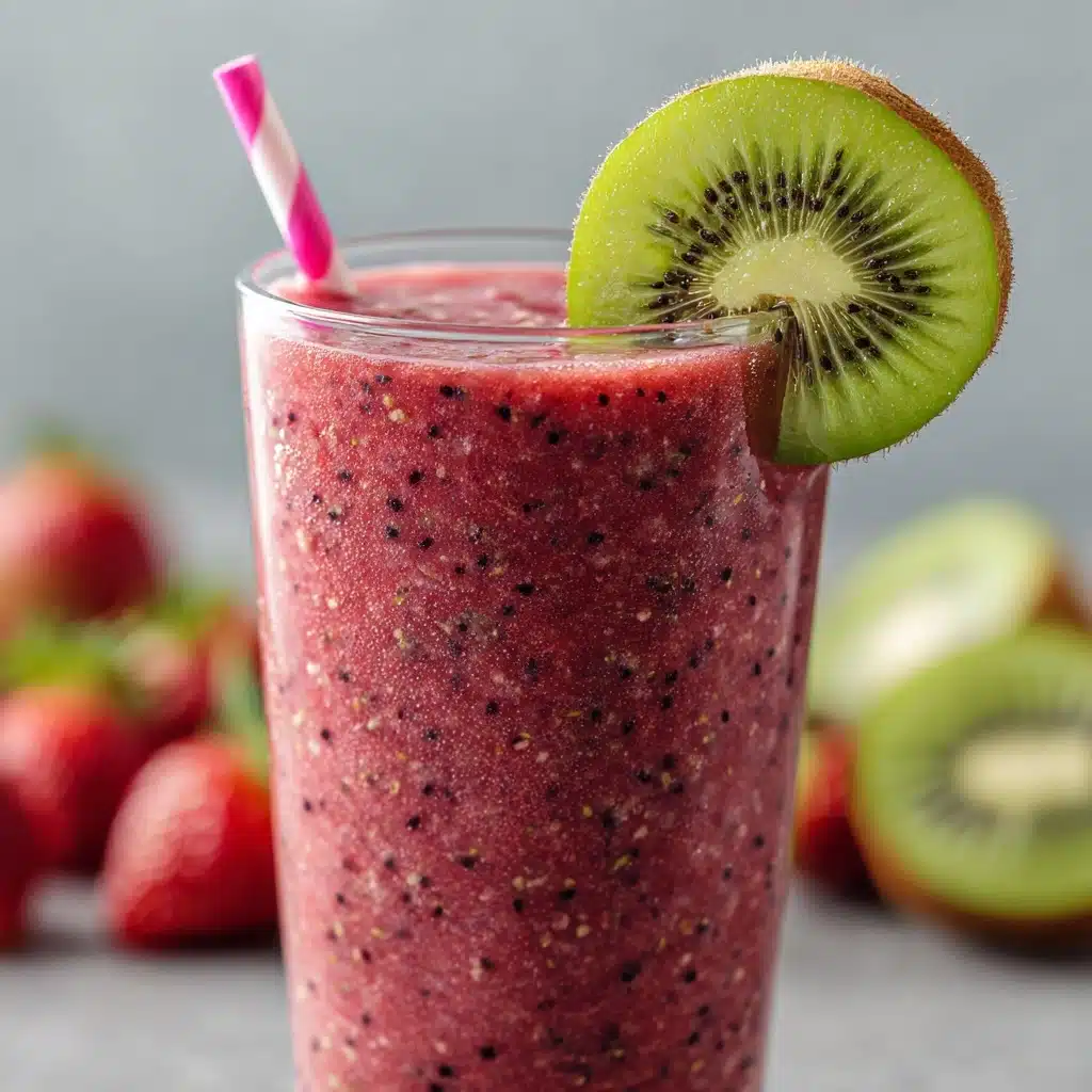 Kiwi Strawberry Smoothie Recipe - Recipe Image
