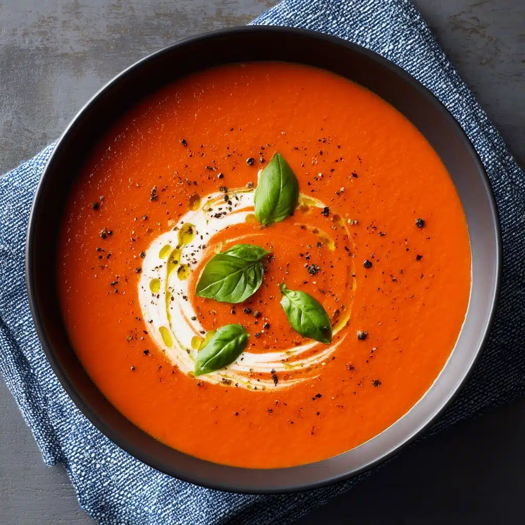 Roasted Red Pepper Soup Recipe - Recipe Image