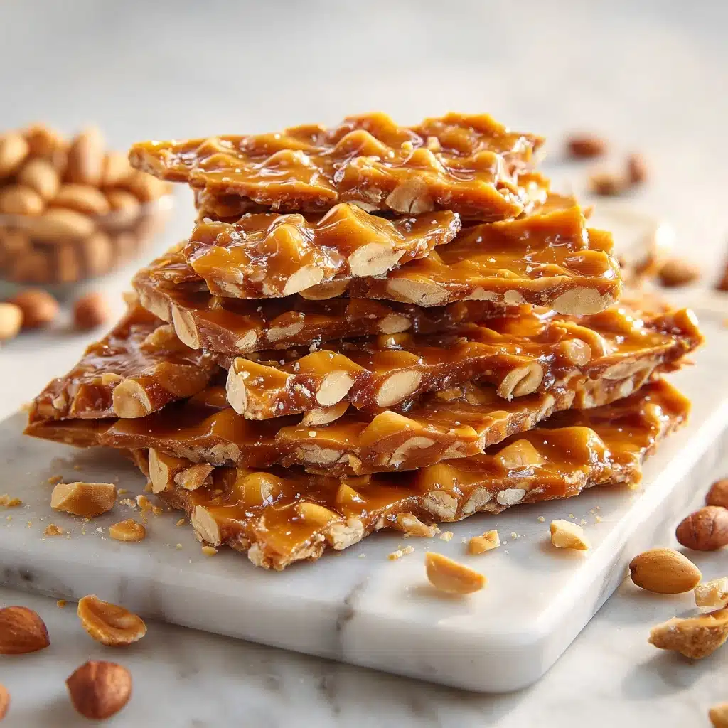 Best Peanut Brittle (Old-Fashioned Candy) Recipe - Recipe Image