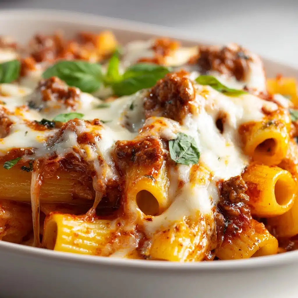 Rigatoni al Forno: An Amazing Ultimate Baked Pasta Dish Recipe - Recipe Image