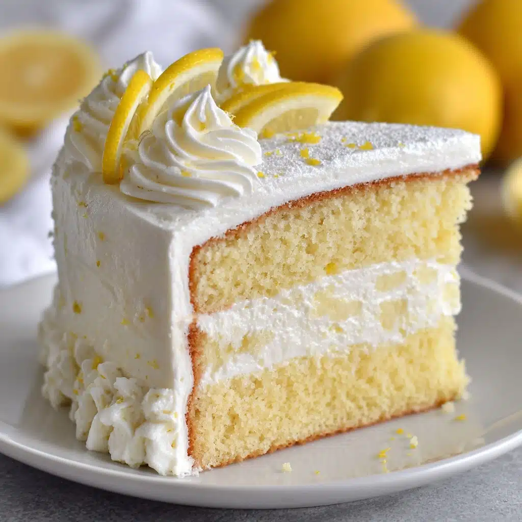 Cheesecake Factory Italian Lemon Cream Cake Recipe - Recipe Image
