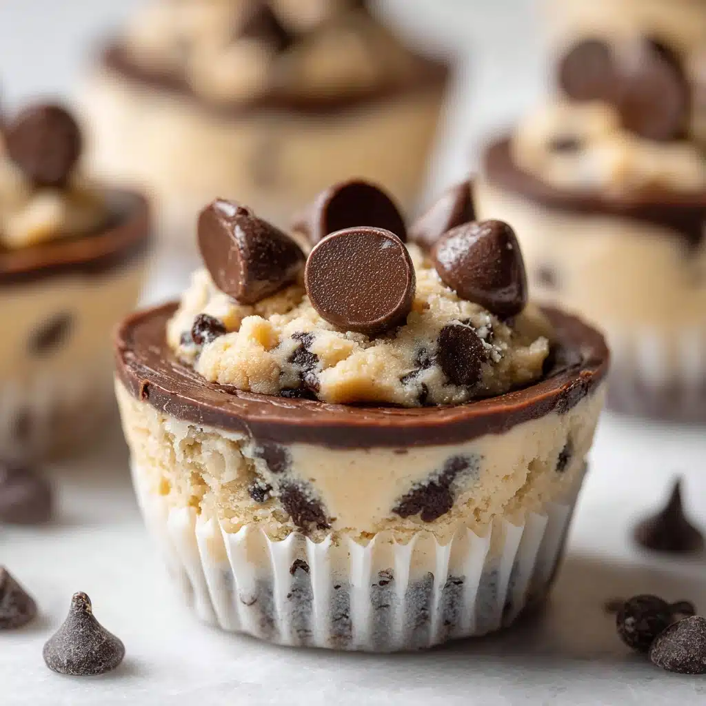 High-Protein Yogurt Cookie Dough Cups Recipe - Recipe Image