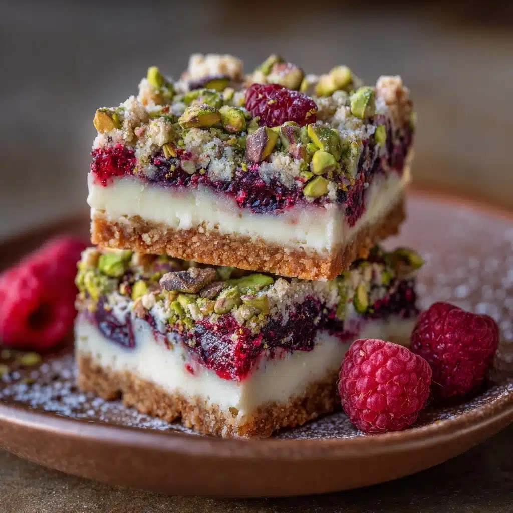 Pistachio Shortbread Bars Recipe - Recipe Image