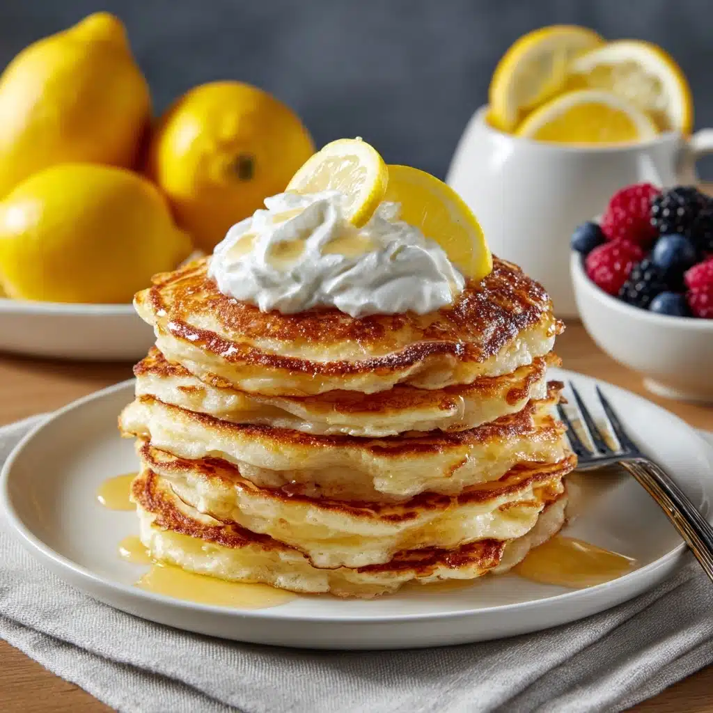 Lemon Ricotta Pancakes Recipe - Recipe Image