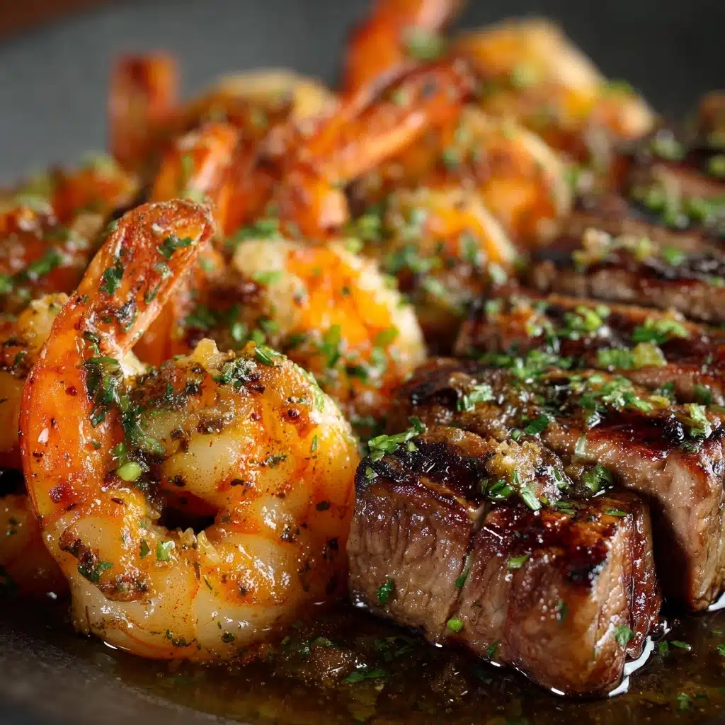 Steak and Shrimp Scampi Recipe - Recipe Image