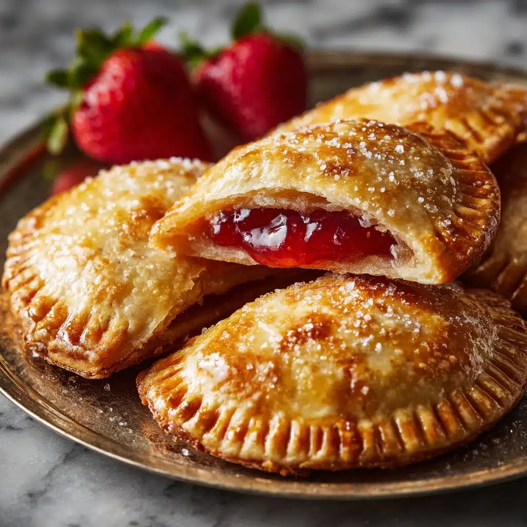 Strawberry Rhubarb Hand Pies Recipe - Recipe Image