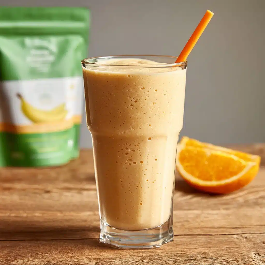 Orange Dreamsicle Protein Shake Recipe - Recipe Image