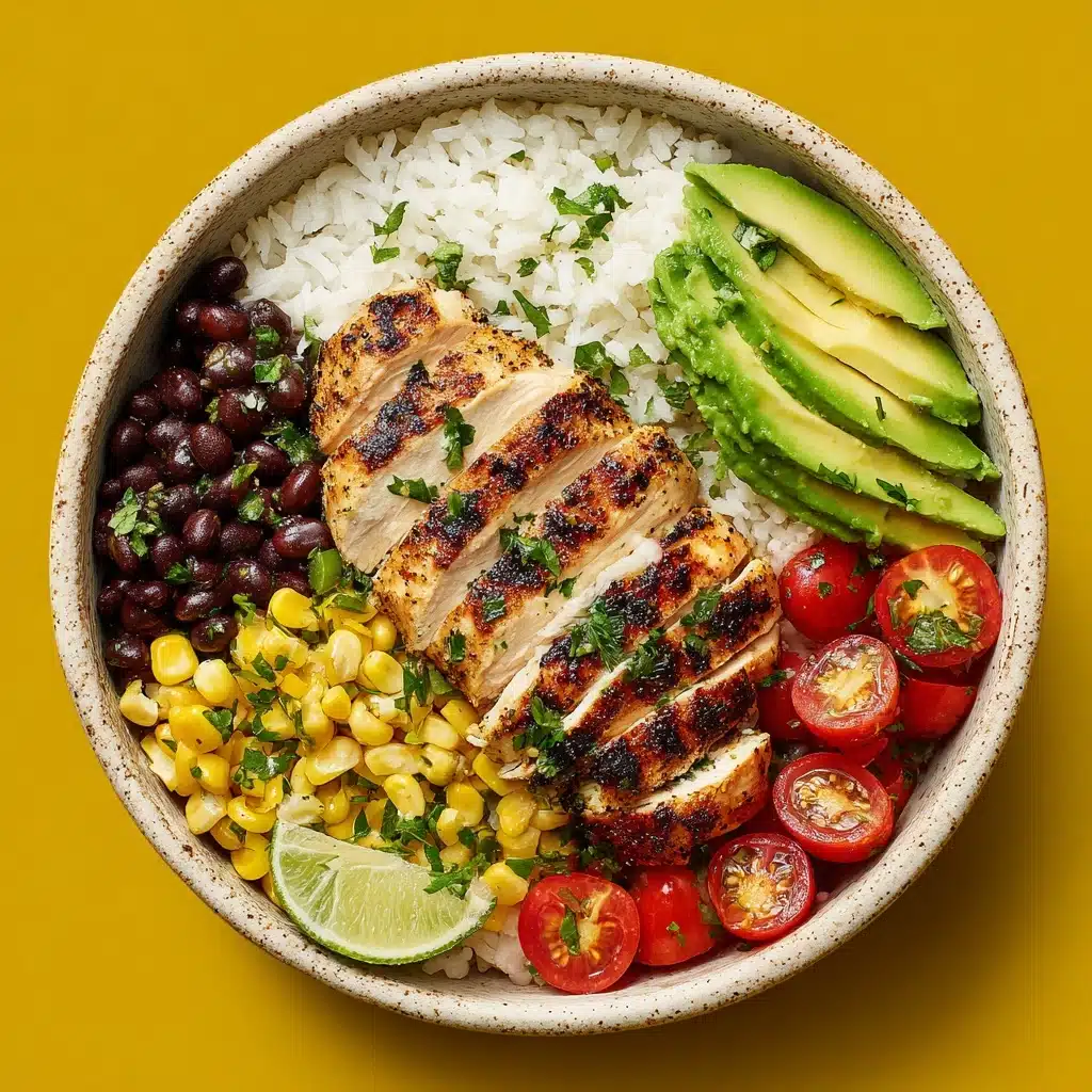 Honey Chipotle Chicken Rice Bowls Recipe - Recipe Image
