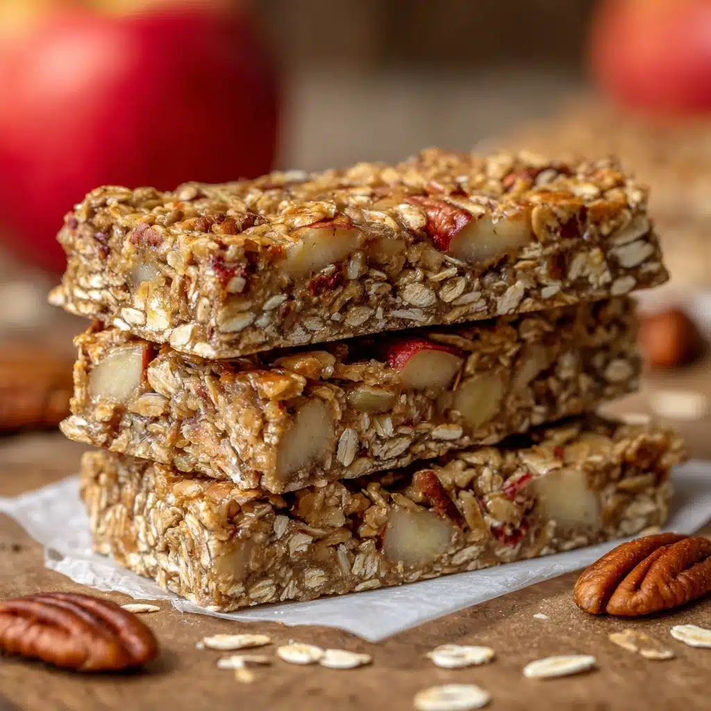 Apple Cinnamon Granola Bars Recipe - Recipe Image