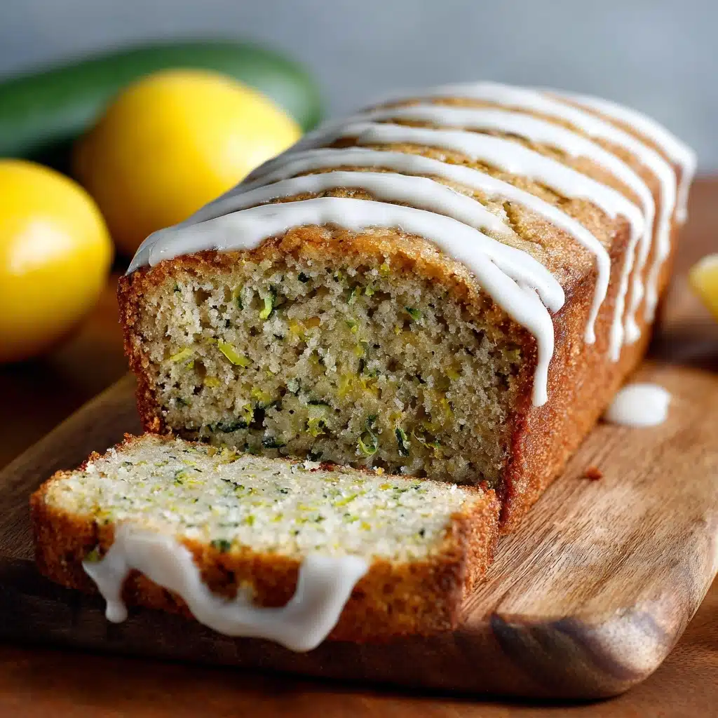 Lemon Zucchini Bread with Lemon Glaze Recipe - Recipe Image