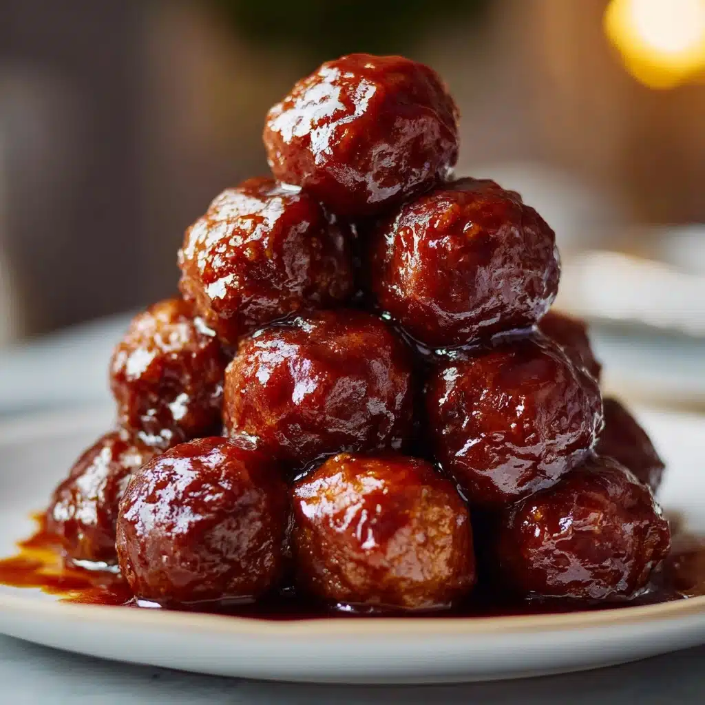 Instant Pot Cranberry Meatballs Recipe - Recipe Image