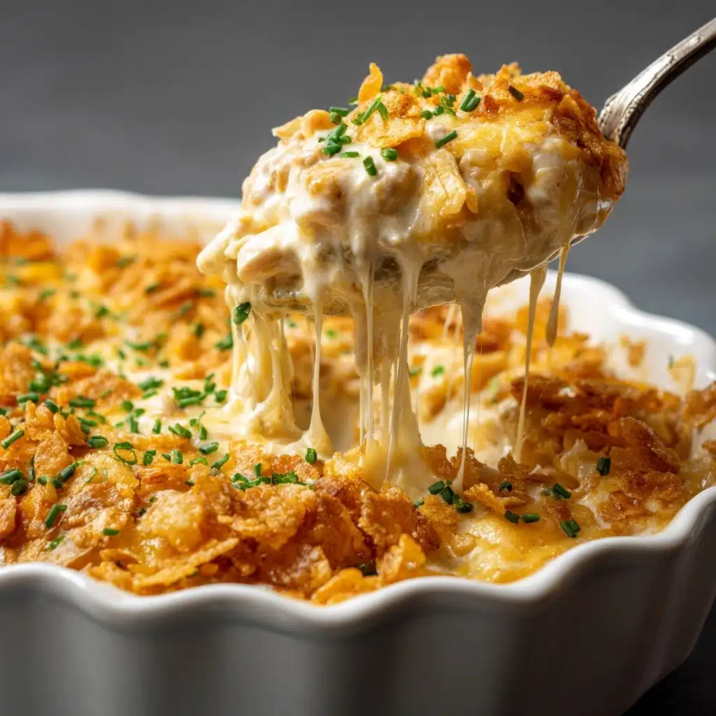 Ritz Cracker Chicken Casserole Recipe - Recipe Image