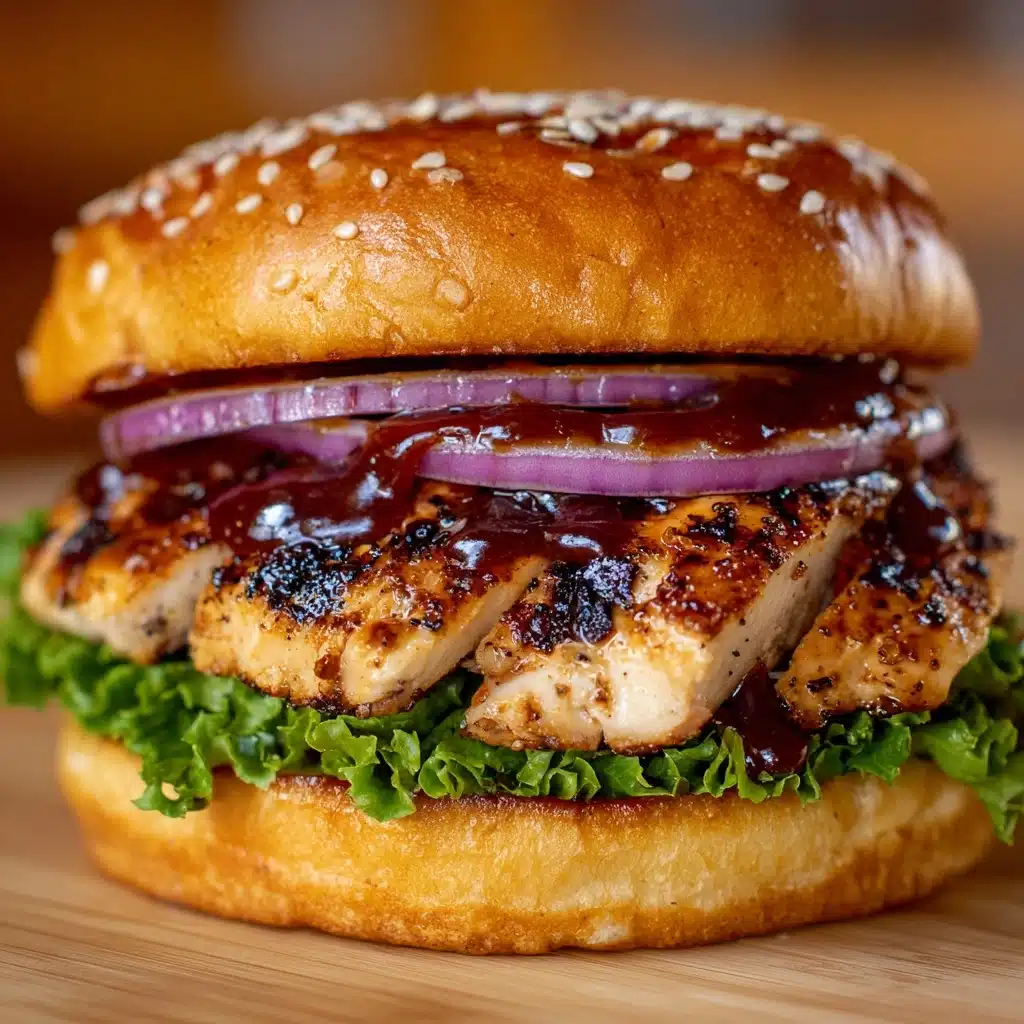 Delicious Teriyaki Chicken Burger Recipe - Recipe Image