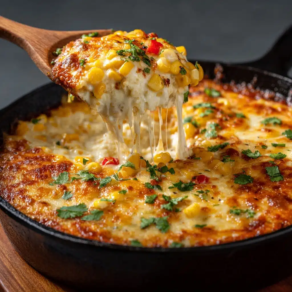 Roasted Corn Queso Fundido Recipe - Recipe Image