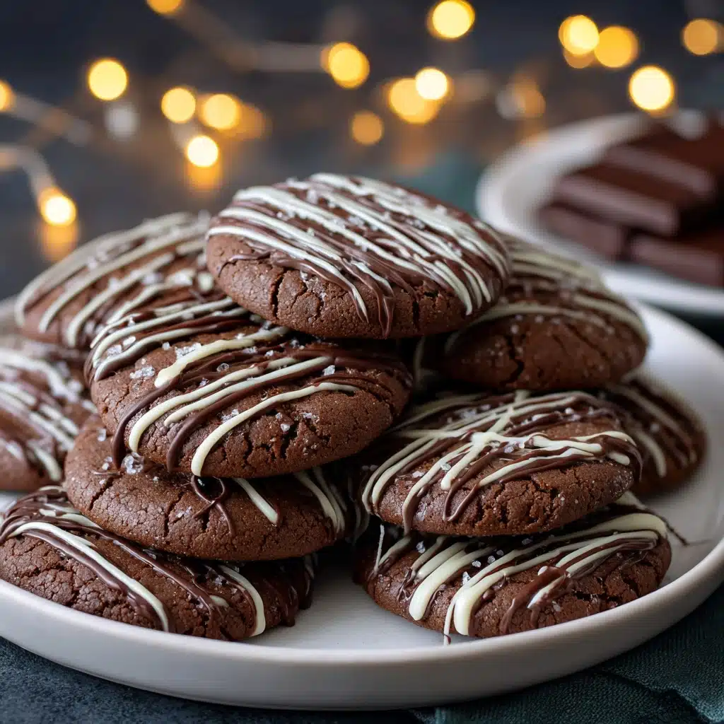 Rich Chocolate Cookies with Glossy Ganache Glaze Recipe - Recipe Image