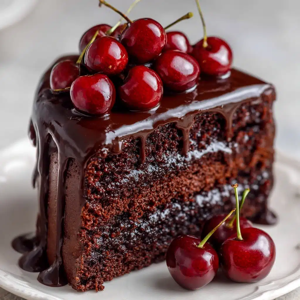 Chocolate Cherry Dr Pepper Cake Recipe - Recipe Image