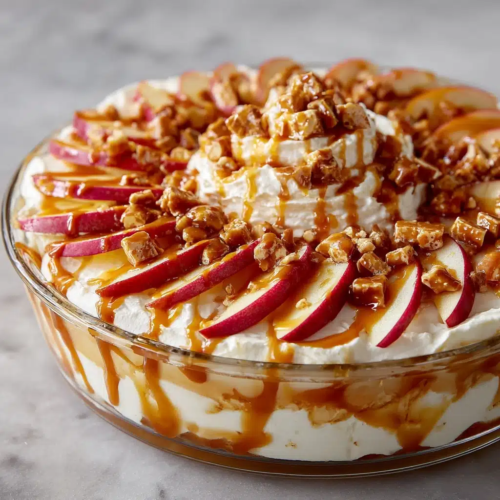 Easy Caramel Apple Cheesecake Dip Recipe