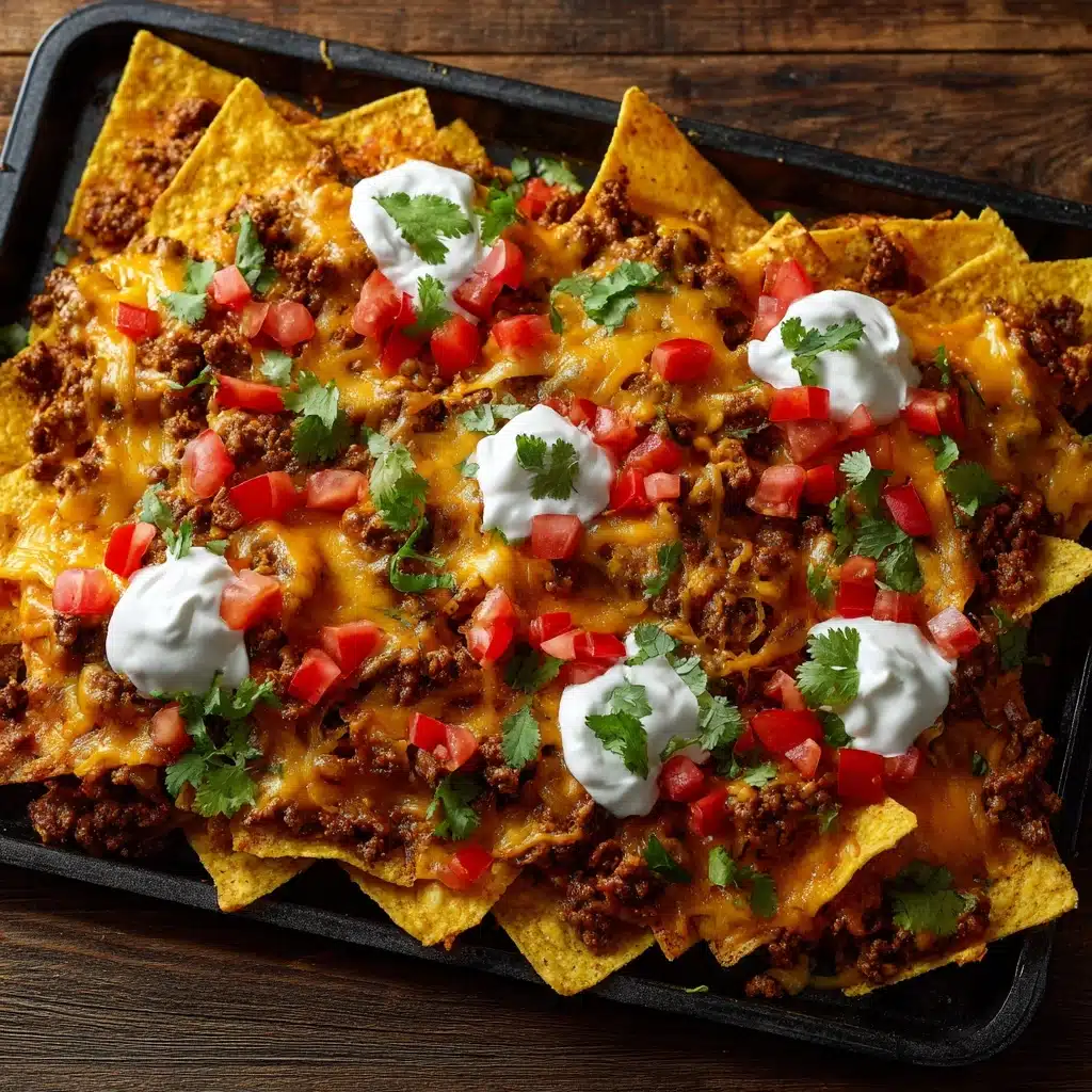 Chili Cheese Nachos Recipe - Recipe Image