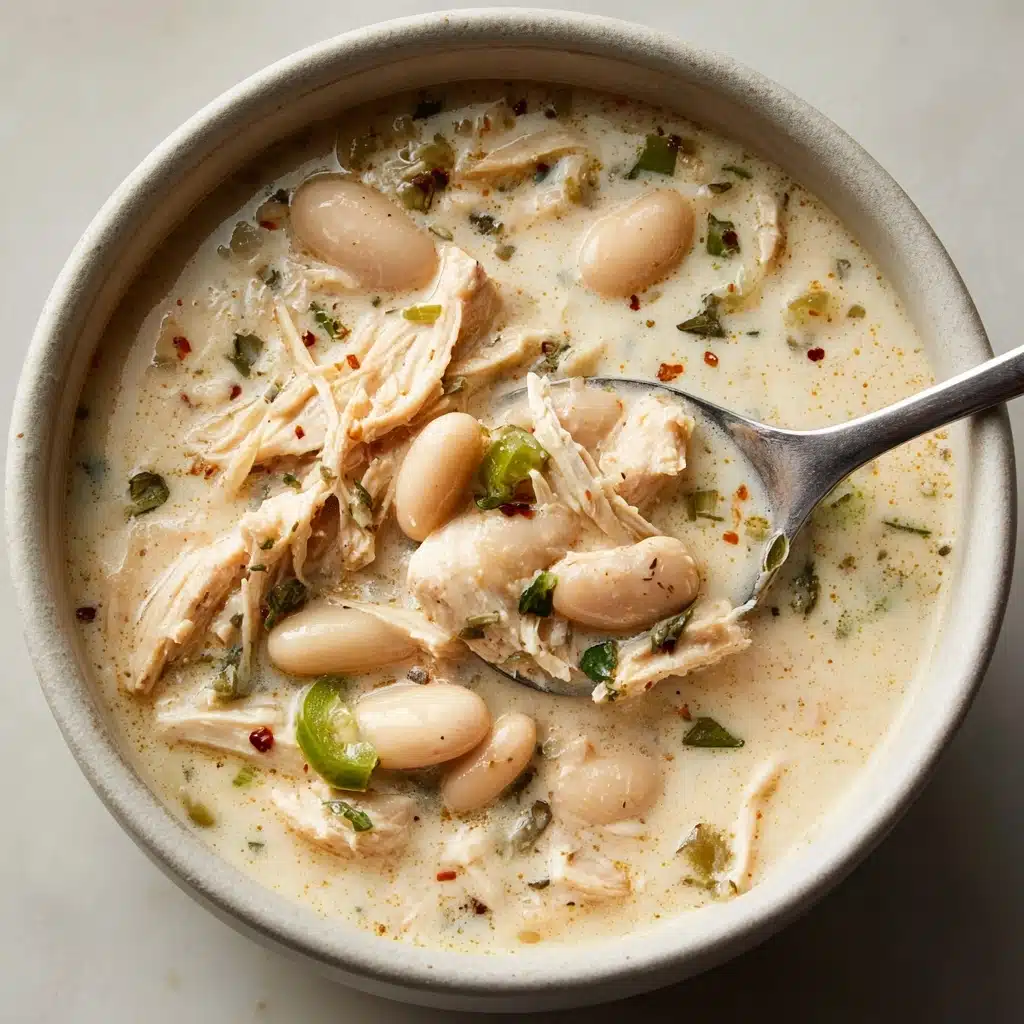 Creamy White Chicken Chili Recipe - Recipe Image