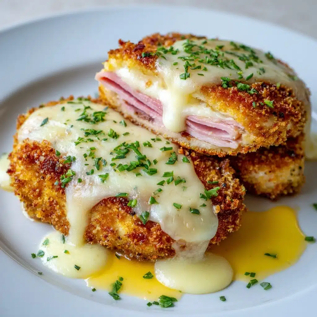 Skillet Chicken Cordon Bleu Recipe - Recipe Image