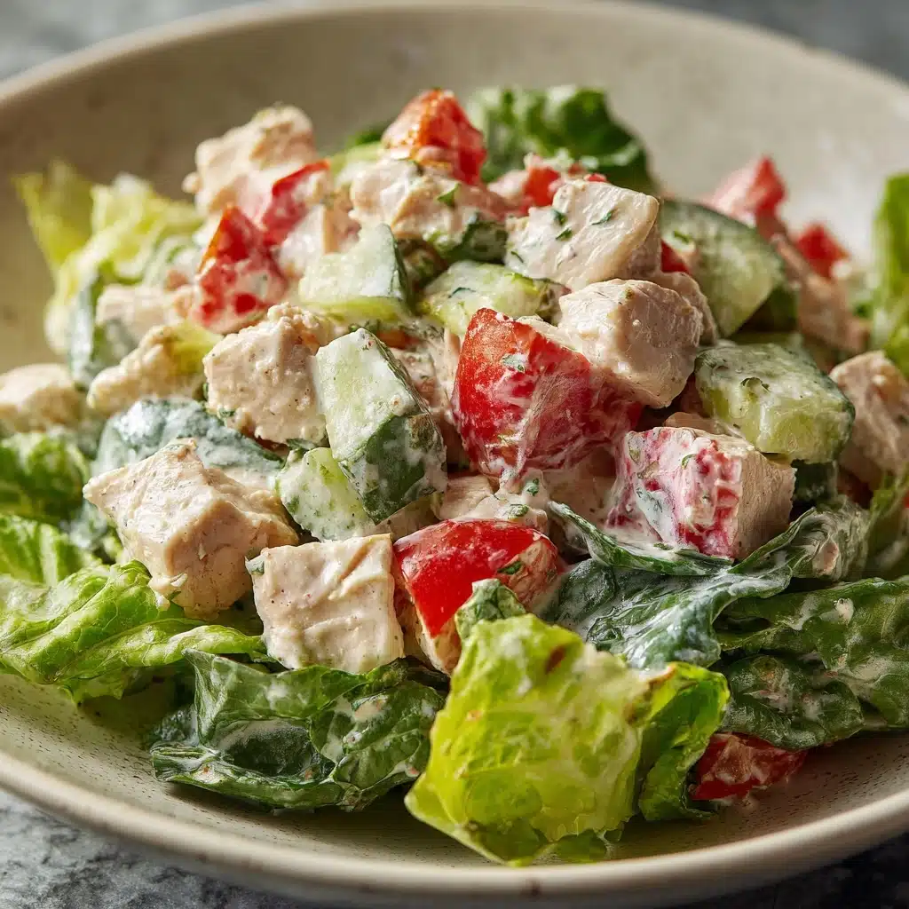 Cucumber Chicken Salad Recipe - Recipe Image