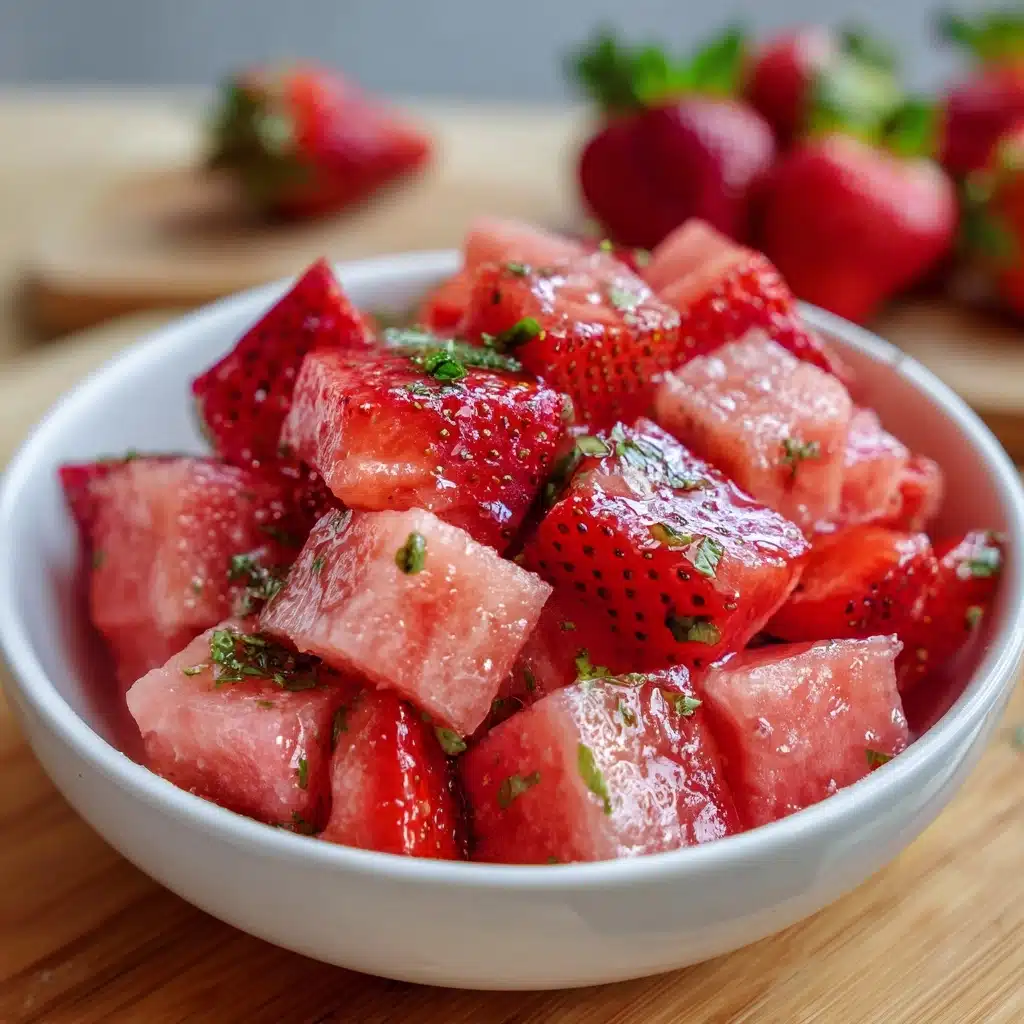 Strawberry Watermelon Salad Recipe - Recipe Image