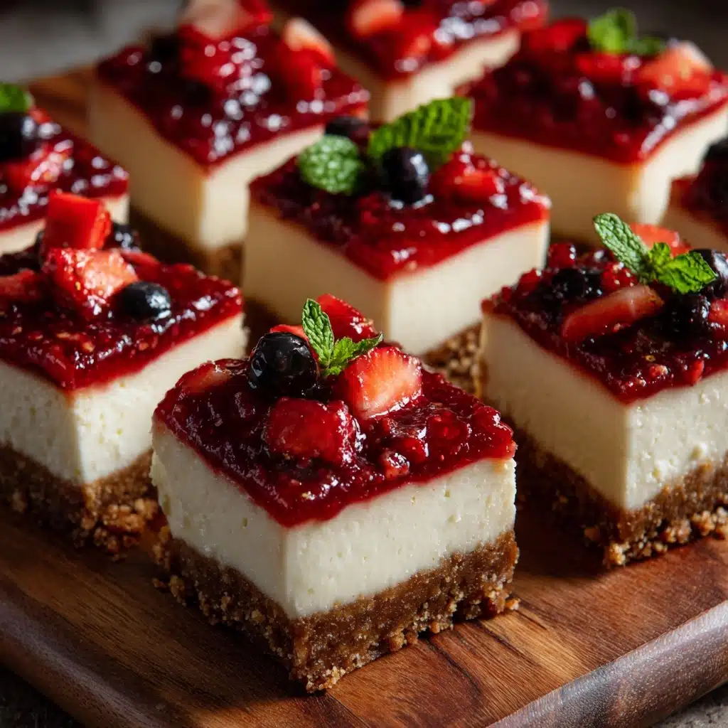 Philadelphia Cheesecake Bars Recipe - Recipe Image