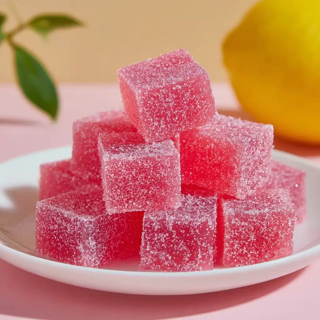 Pink Lemonade Electrolyte Gummies Recipe - Recipe Image
