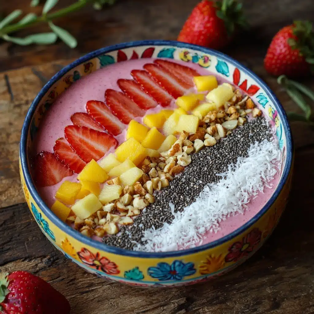 Strawberry Smoothie Bowl Recipe - Recipe Image
