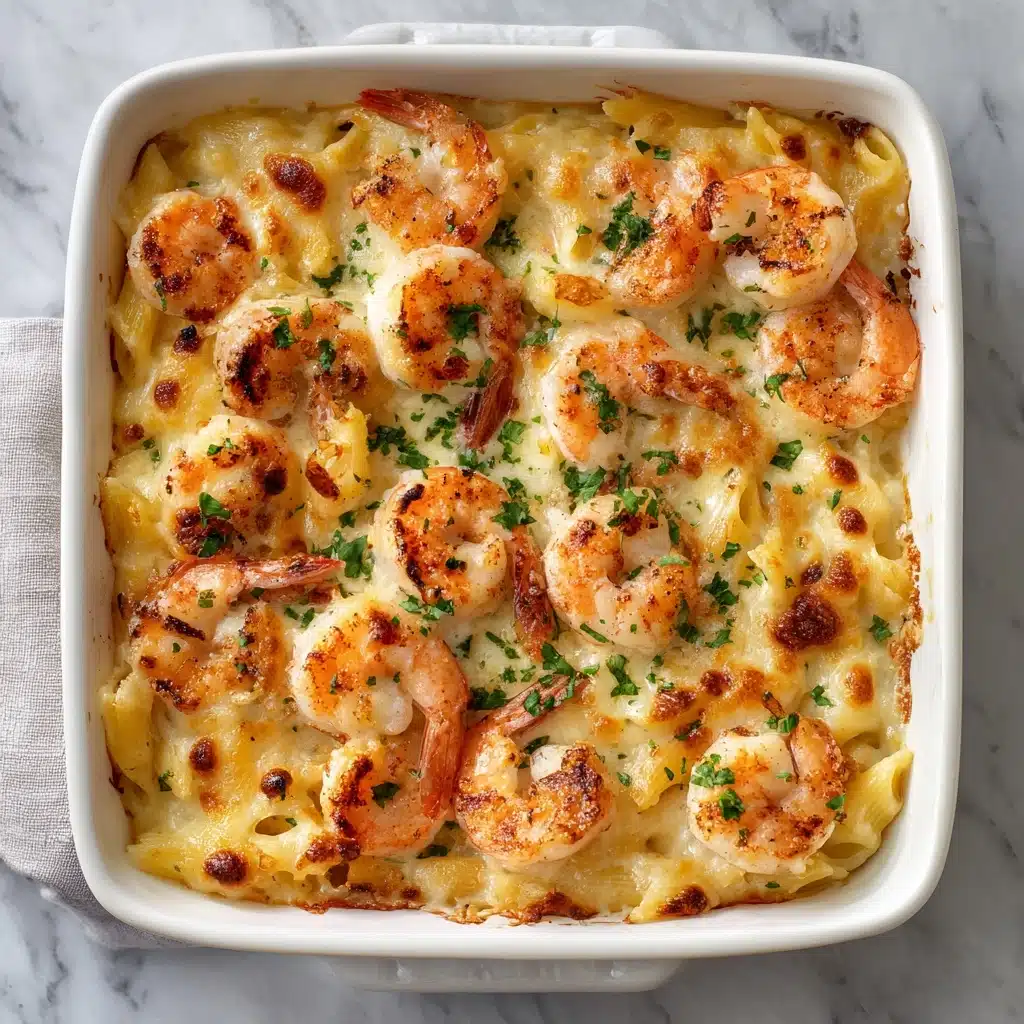 Shrimp Scampi Pasta Bake Recipe - Recipe Image