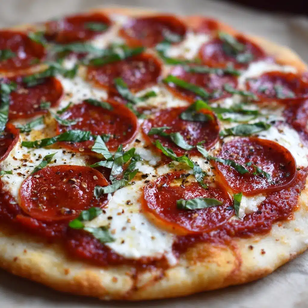Goat Cheese and Soppressata Pizza Recipe - Recipe Image