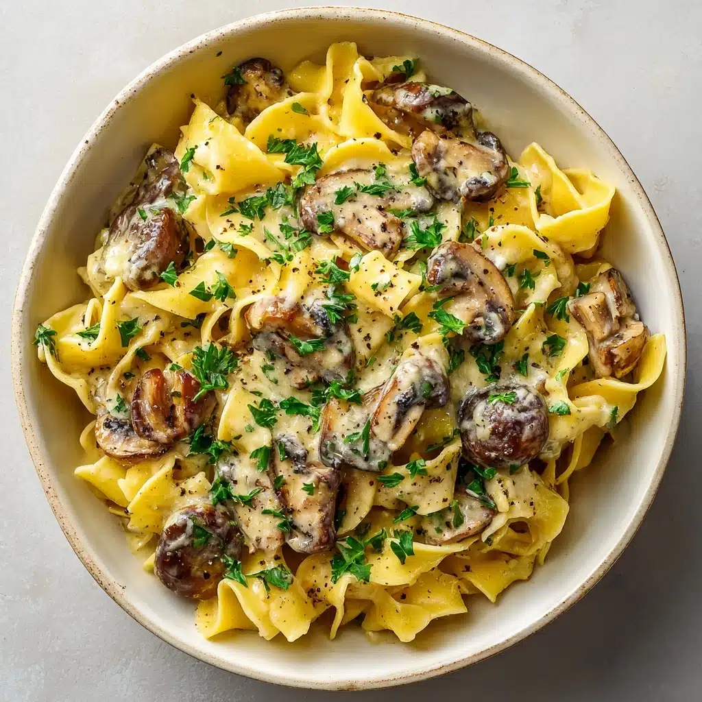 Beef and Mushroom Stroganoff Recipe - Recipe Image