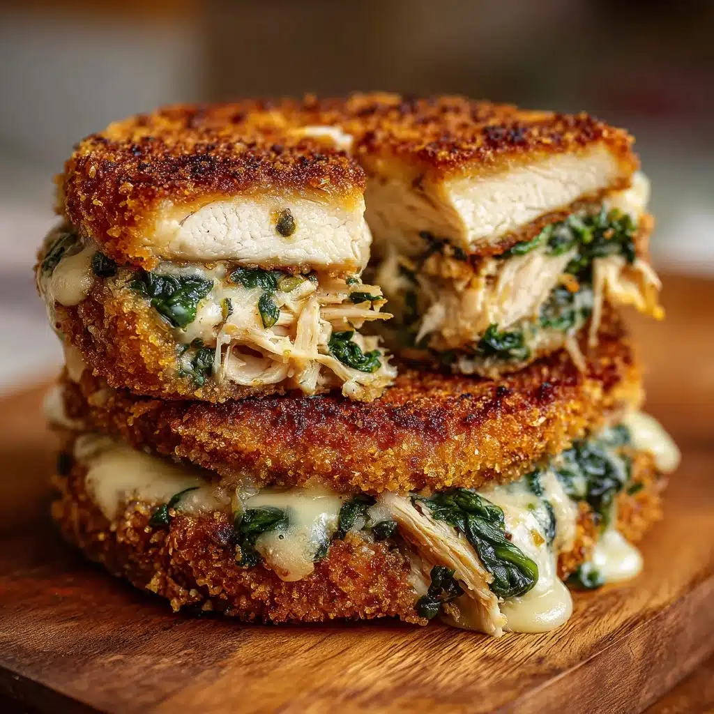 Spinach and Cheese Stuffed Cauliflower Patties Recipe - Recipe Image